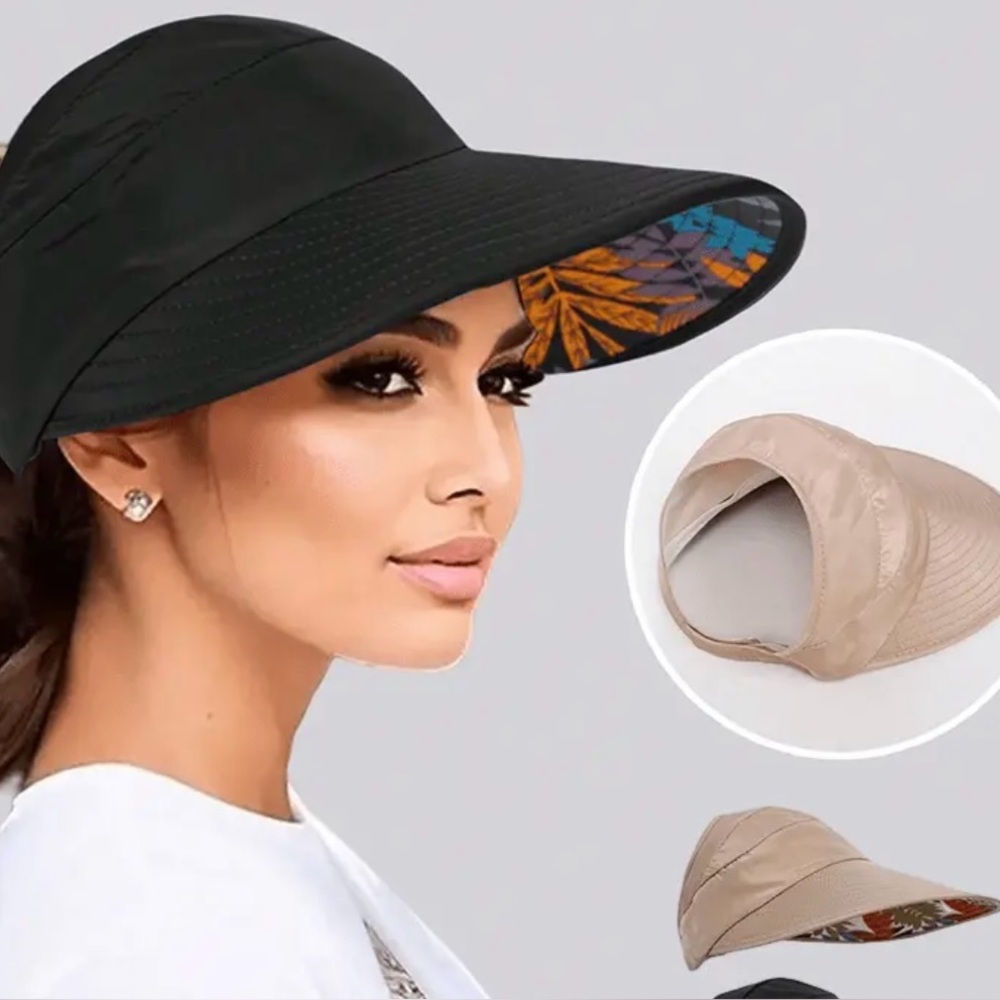 NWT Summer Sun Protection Hat. - Picture 3 of 4